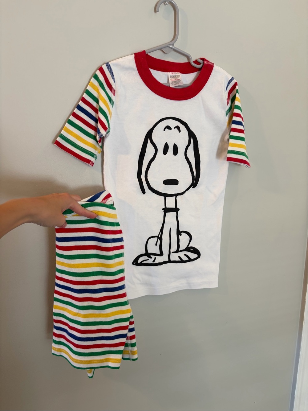 Hanna andersson snoopy peanuts pajamas size 10Y